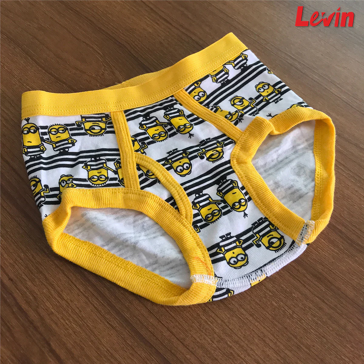 Pack of 5 Assorted Multicolor Soft Ribbed Boys Underwear - Image 8
