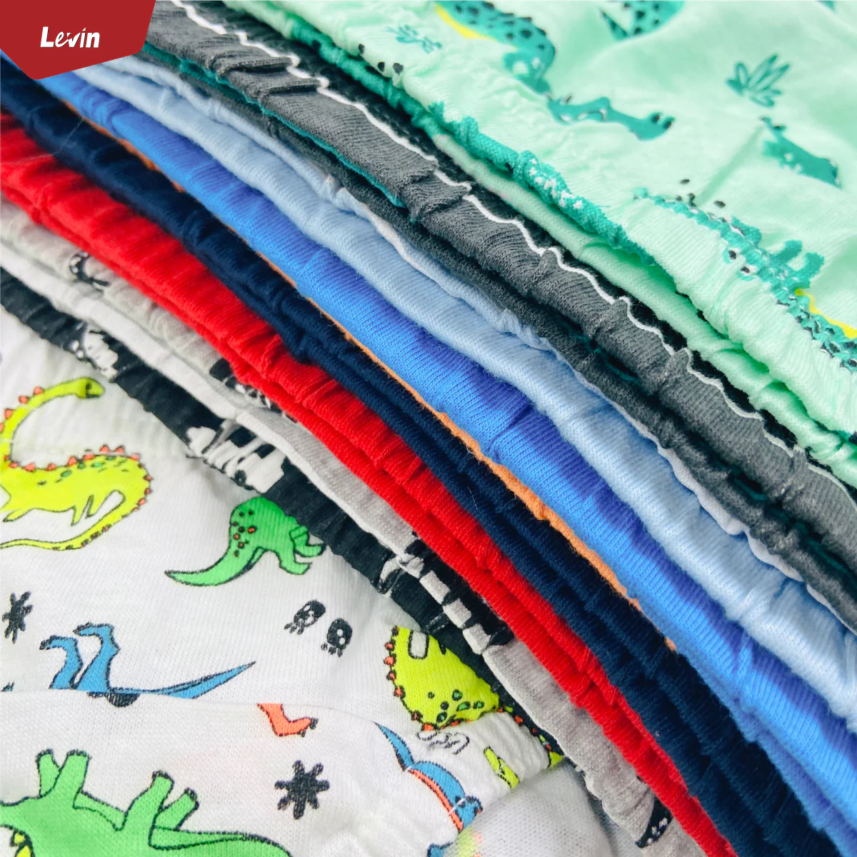 Pack of 5 Assorted Multicolor Cotton Boys Brief - Image 19