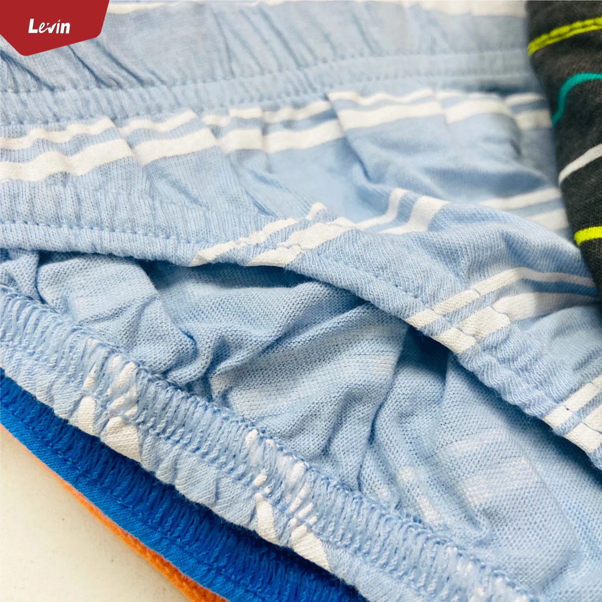 Pack of 5 Assorted Multicolor Cotton Boys Brief - Image 21