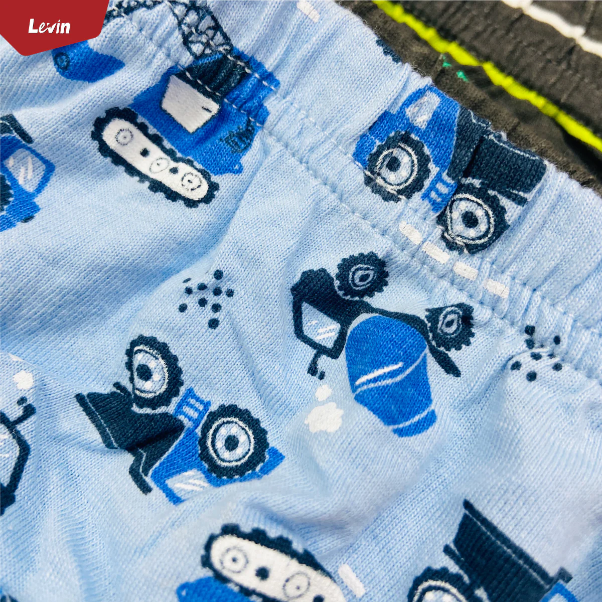 Pack of 5 Assorted Multicolor Cotton Boys Brief - Image 4