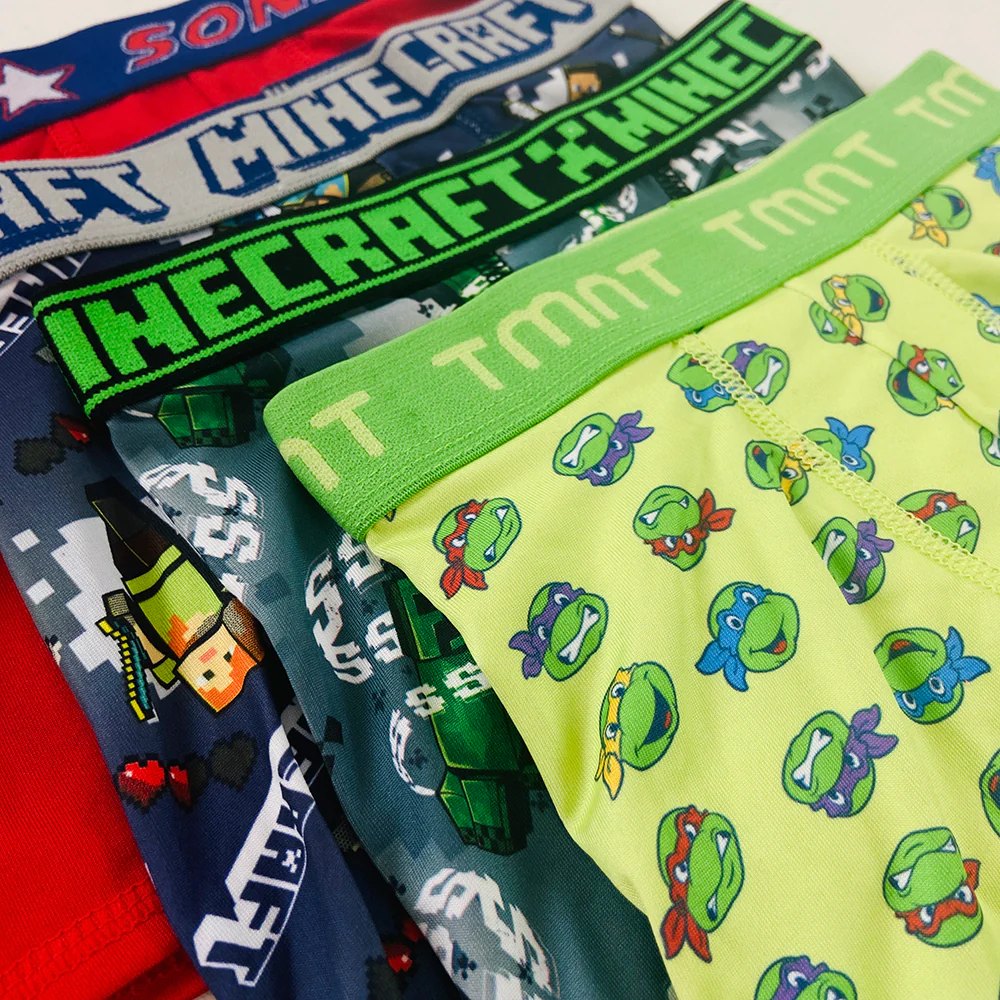 Pack of 5 Boys Printed Boxer Brief Underwear - Image 10
