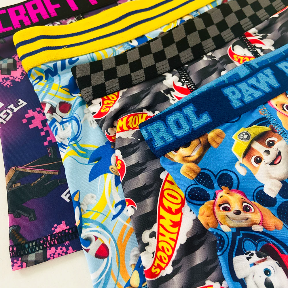 Pack of 5 Boys Printed Boxer Brief Underwear - Image 12