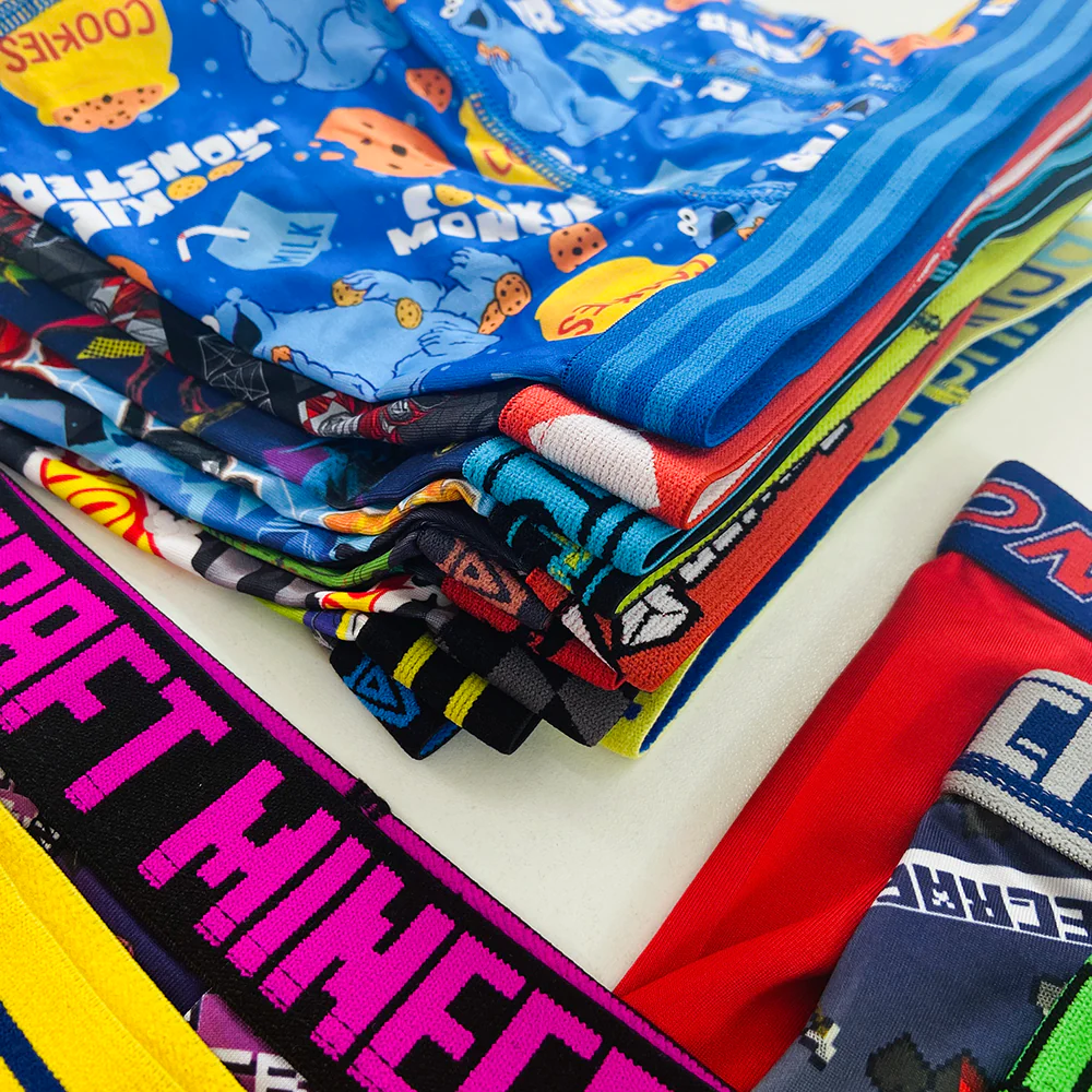 Pack of 5 Boys Printed Boxer Brief Underwear - Image 7