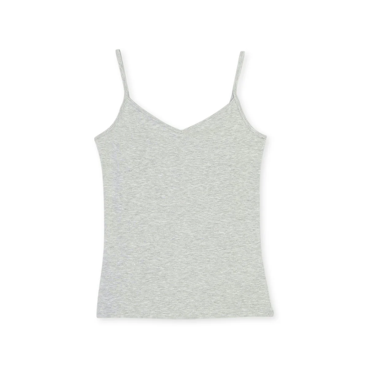 Ladies Basic Camisole V-Neck Cotton Tank Top - Image 21
