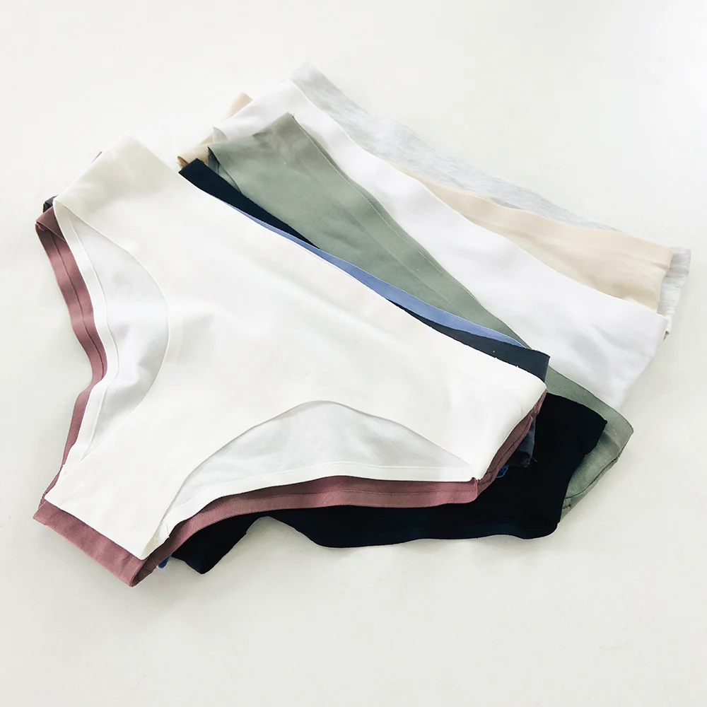 Pack of 3 Ladies Mid Rise No Show Hipster Brief Panty - Image 12