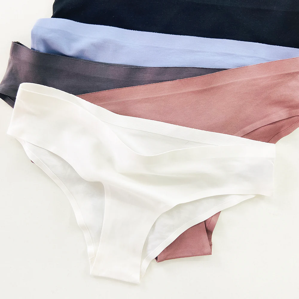 Pack of 3 Ladies Mid Rise No Show Hipster Brief Panty - Image 13