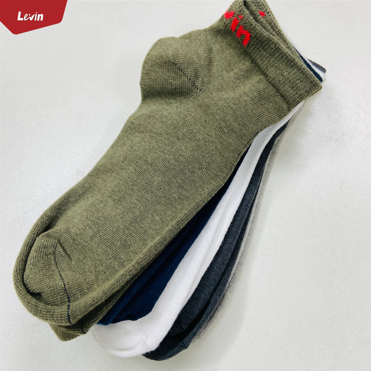 Pack of 5 Mens Ankle Length Sneakers Socks - Image 4