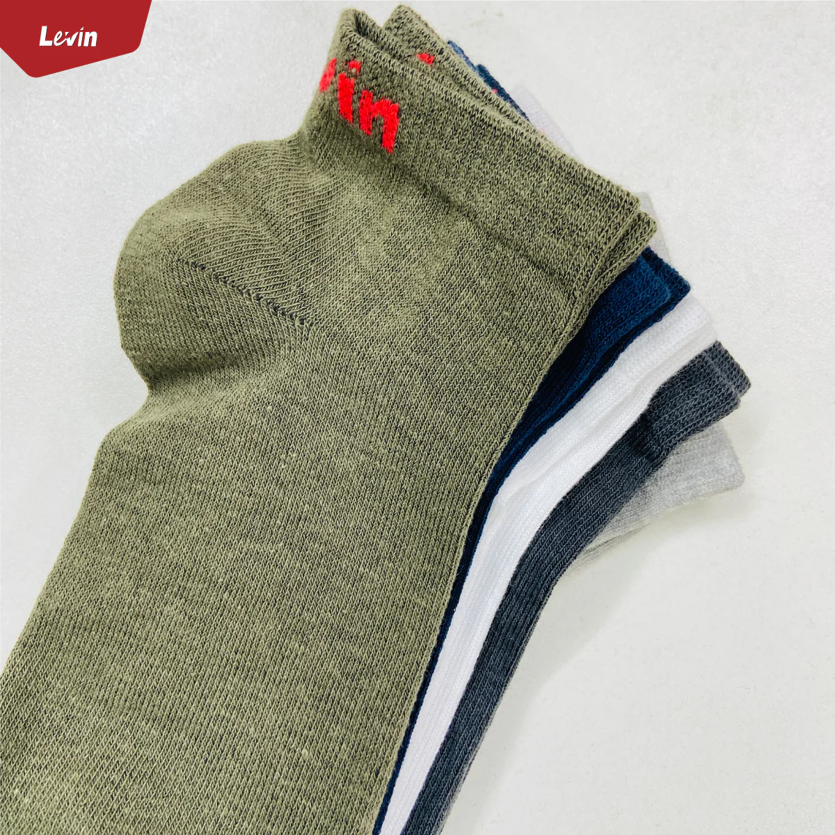 Pack of 5 Mens Ankle Length Sneakers Socks - Image 6