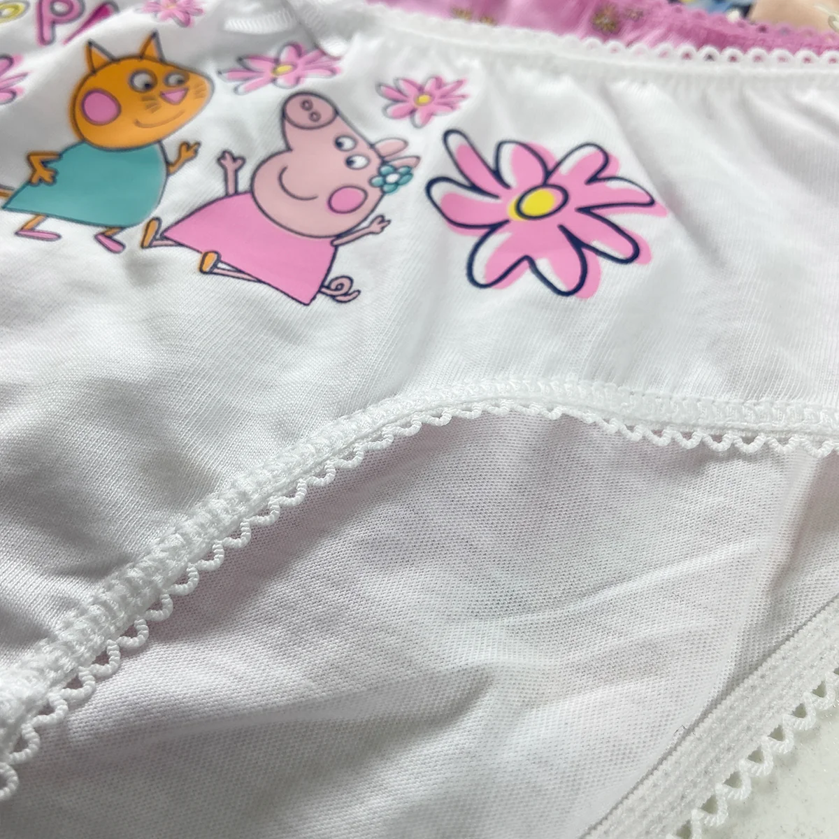Pack of 5 Teen Girls Soft Jersey Cotton Printed Briefs Panties - Image 15