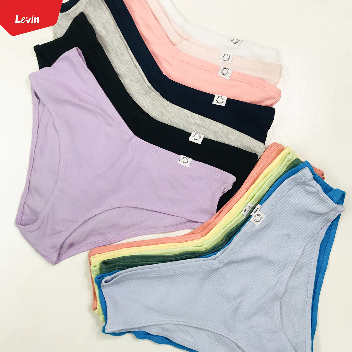 Pack of 5 Women’s Cotton Ribbed V Shape Cotton Panty - Image 6