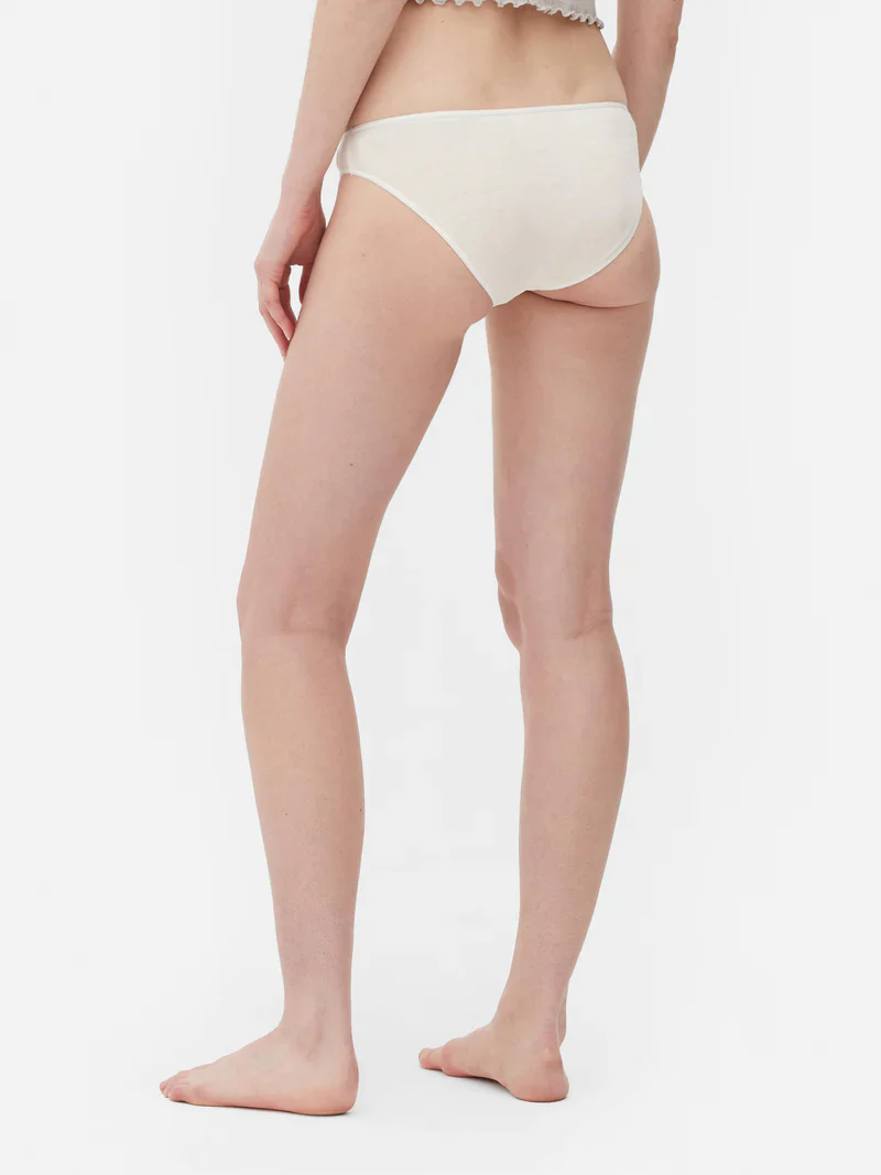 Pack of 5 Womens High Leg Cotton Briefs - Image 21