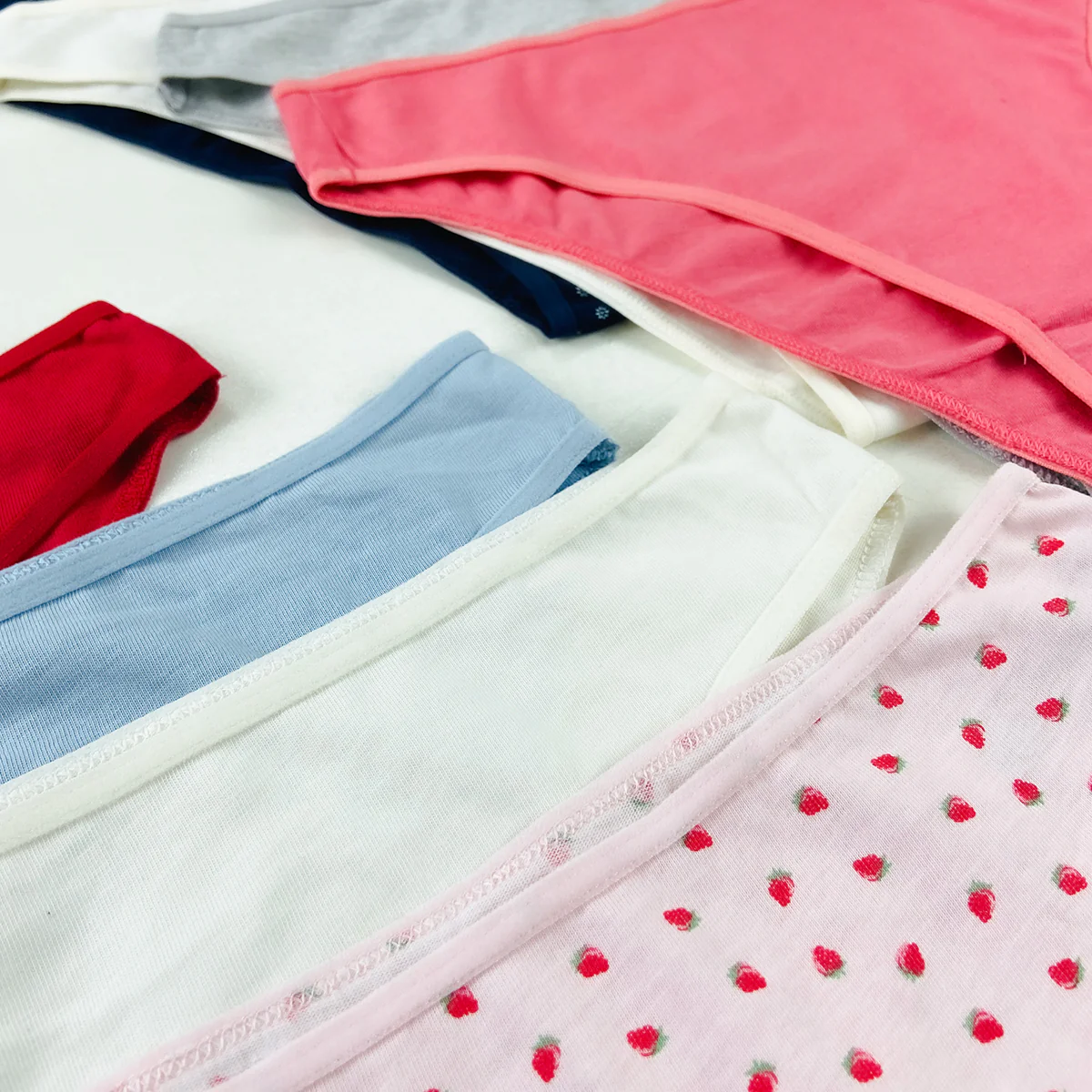 Pack of 5 Womens High Leg Cotton Briefs - Image 5