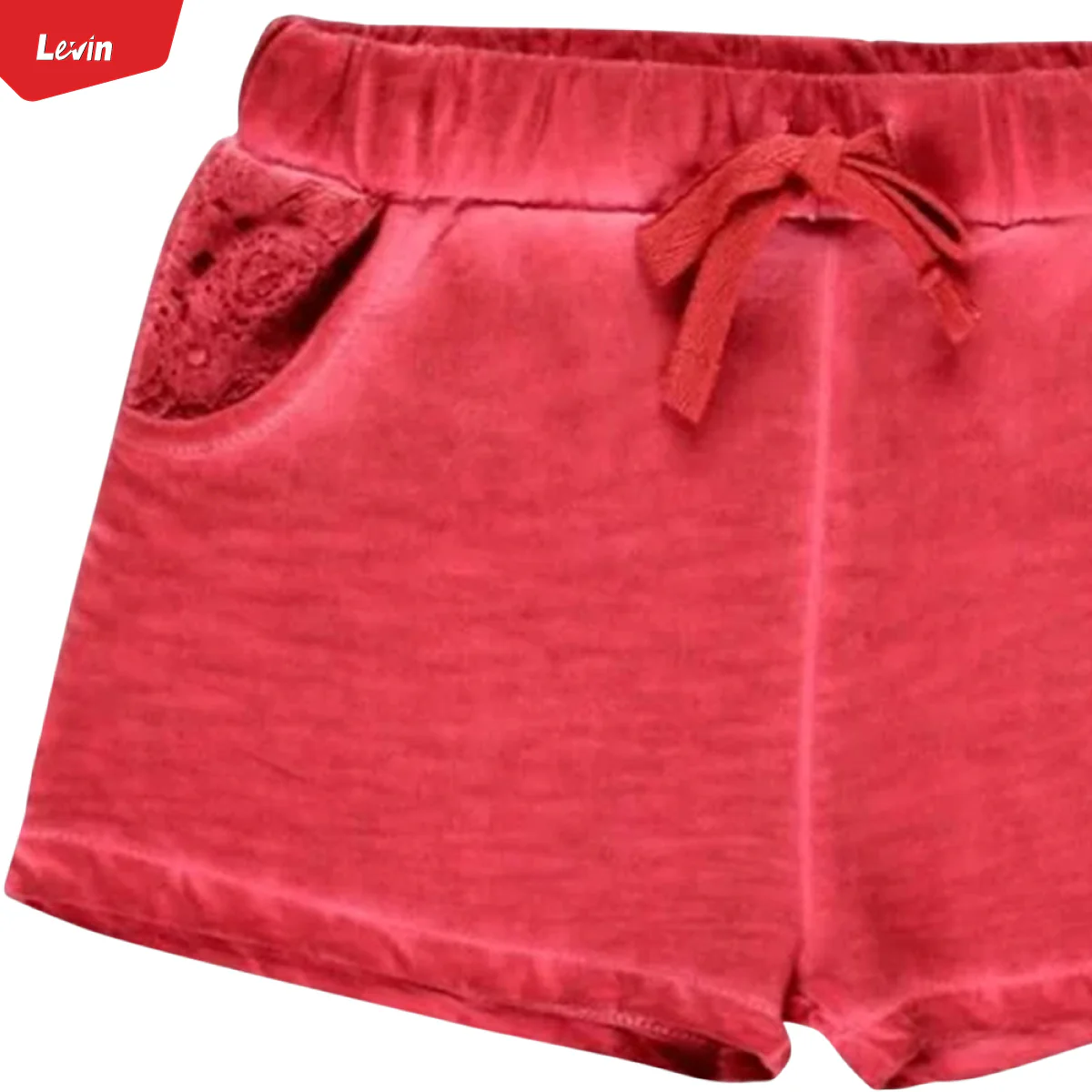 Teen Girls Acid Wash Terry Cotton Short Pant - Image 11