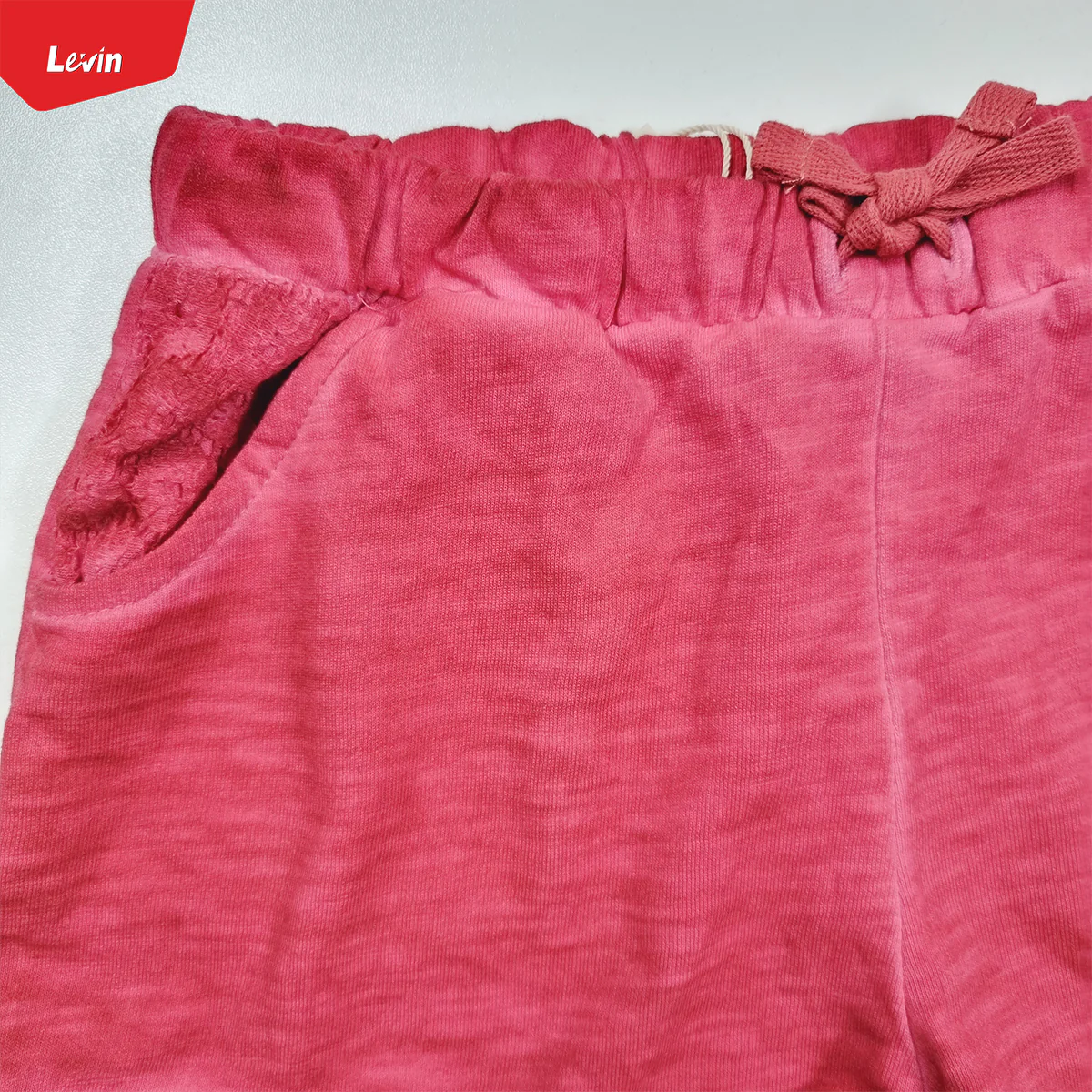 Teen Girls Acid Wash Terry Cotton Short Pant - Image 9