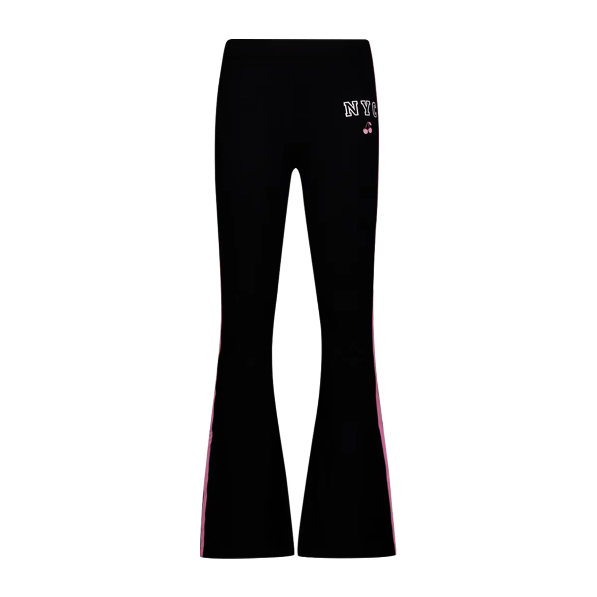 Teen Girls High Waist Soft Cotton Flared Leggings - Image 2