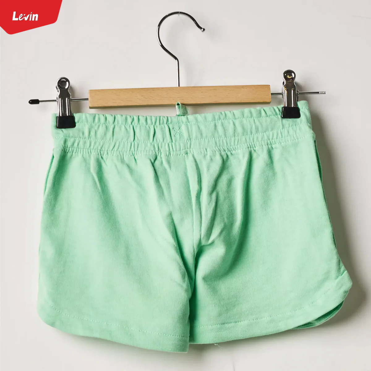 Teen Girls Side Button terry cotton short pant - Image 4