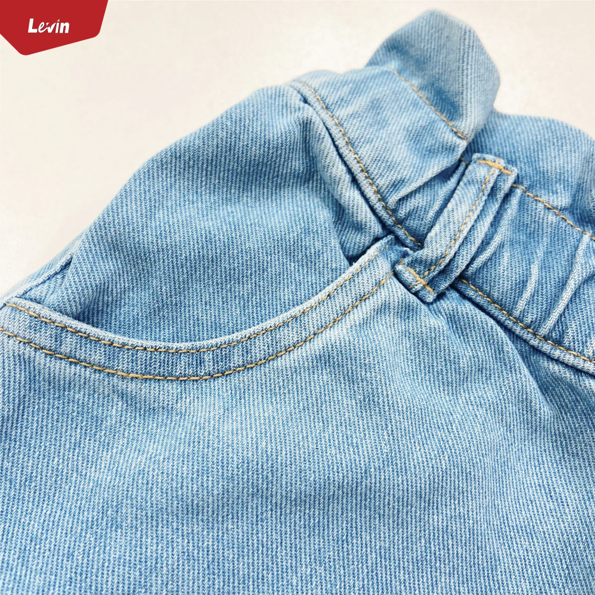 Teen Girl’s Mid Rise Casual Solid Denim Shorts - Image 7