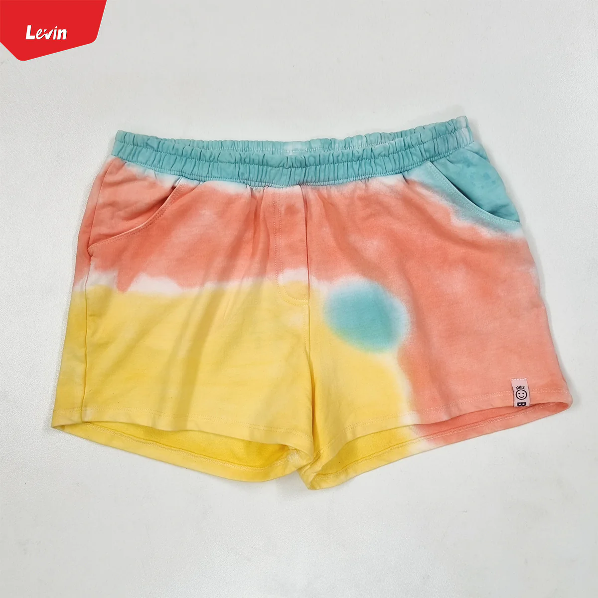 Teen Girls Tie Dye terry cotton short pant - Image 3