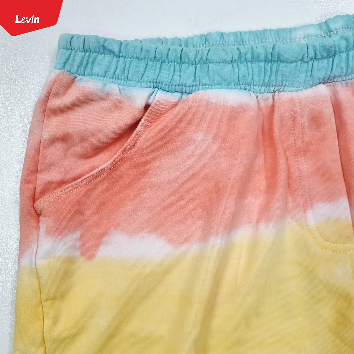 Teen Girls Tie Dye terry cotton short pant - Image 8