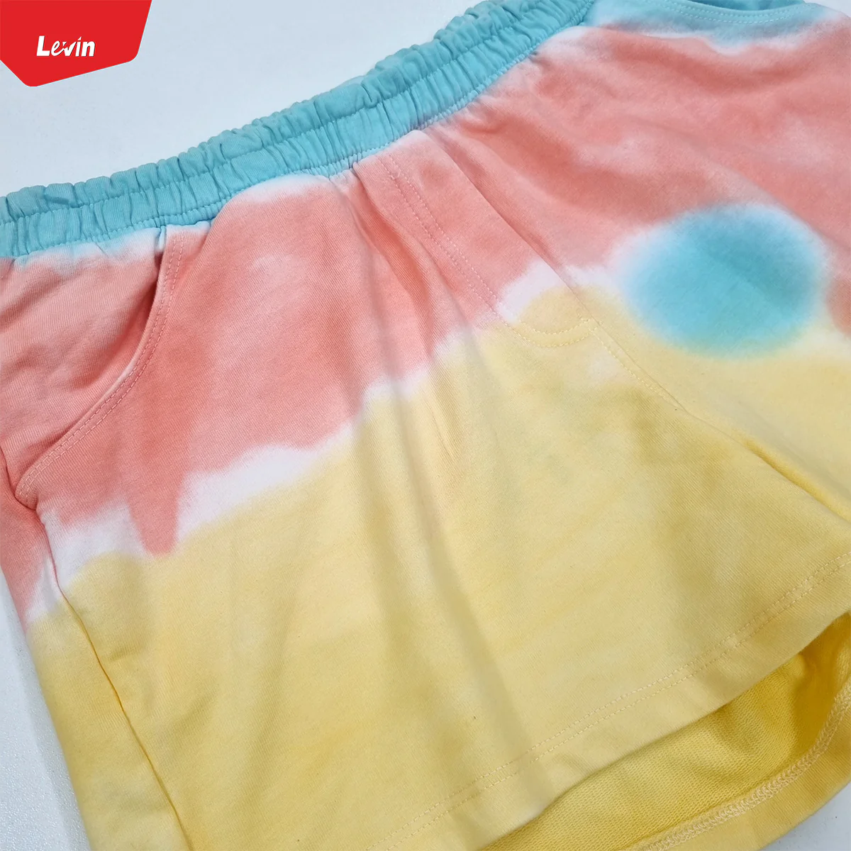 Teen Girls Tie Dye terry cotton short pant - Image 9