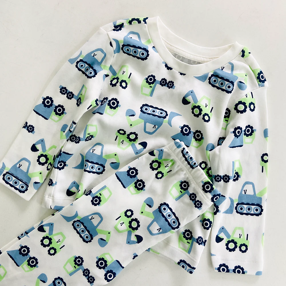Toddler Baby 2 pcs Long Sleeve Pajama Set - Image 12