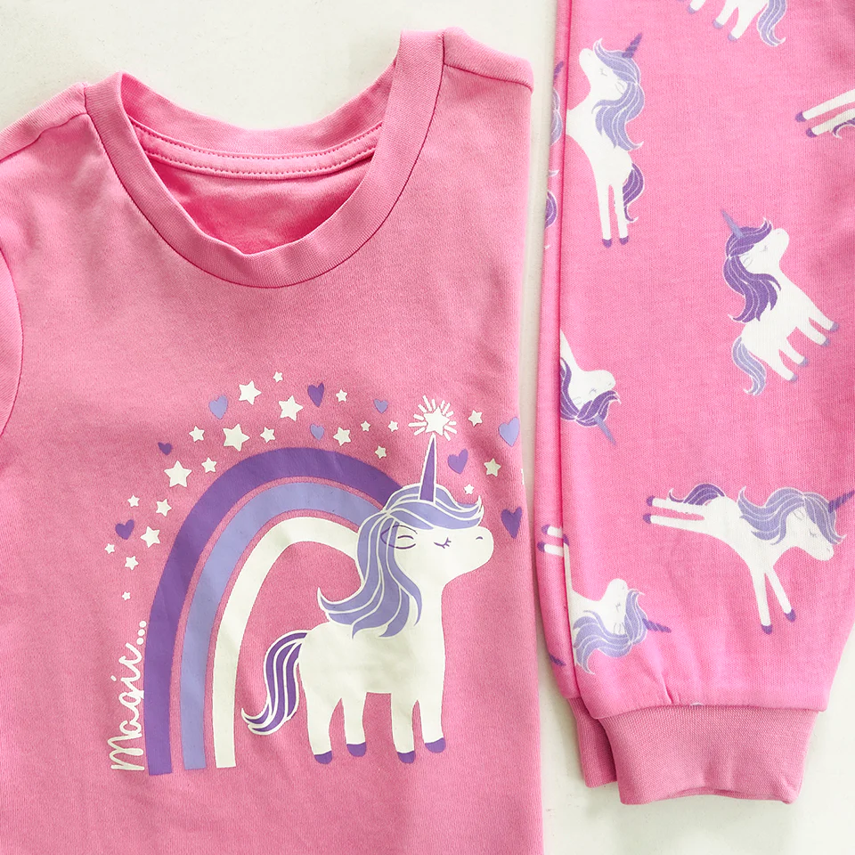Toddler Baby 2 pcs Long Sleeve Pajama Set - Image 17