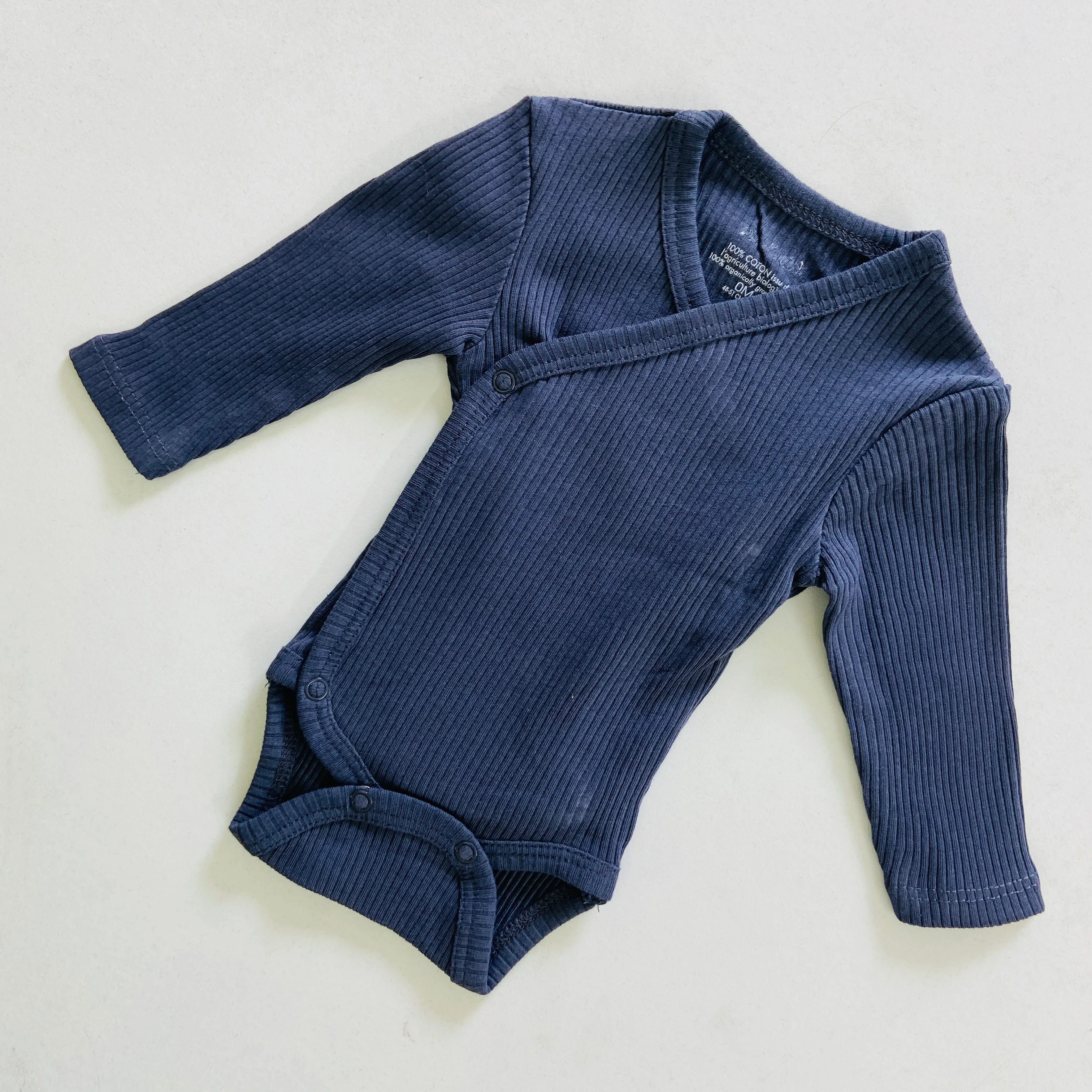 Toddler Baby Cotton Rib Long Sleeve Bodysuit Romper - Image 15