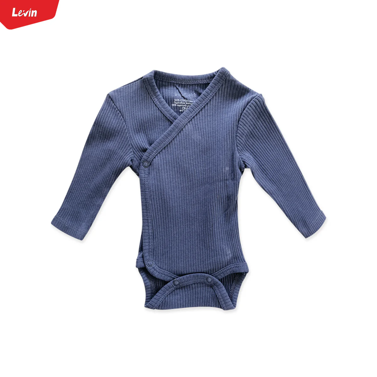 Toddler Baby Cotton Rib Long Sleeve Bodysuit Romper - Image 8