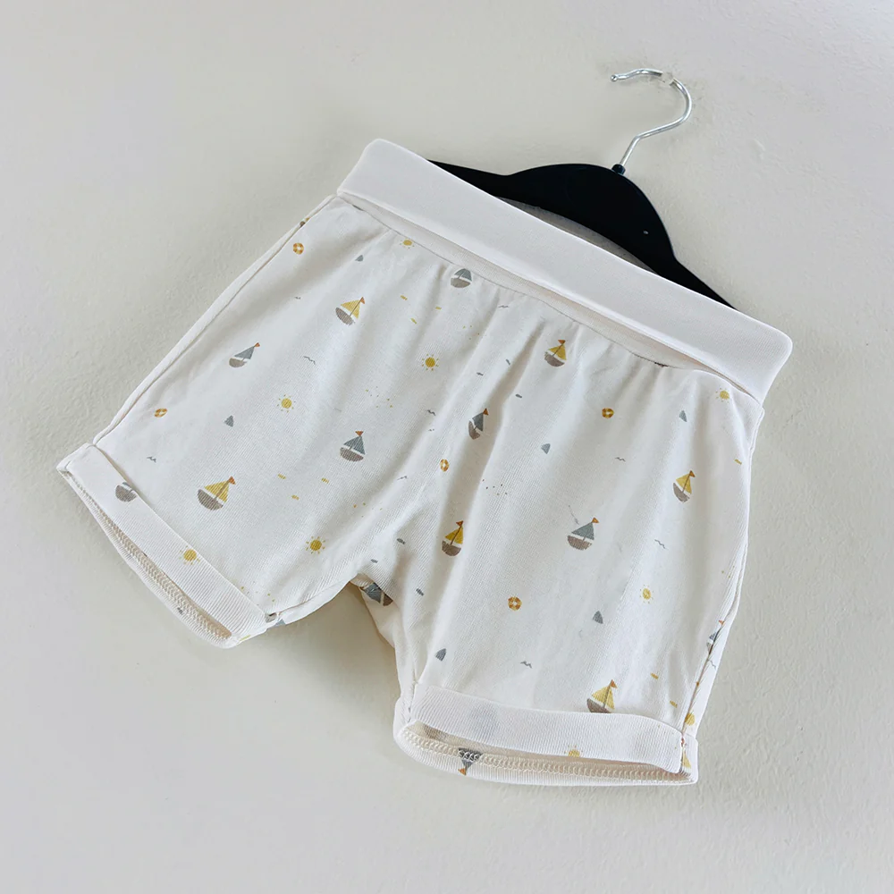 Toddler Baby High Waist Cotton Shorts - Image 13