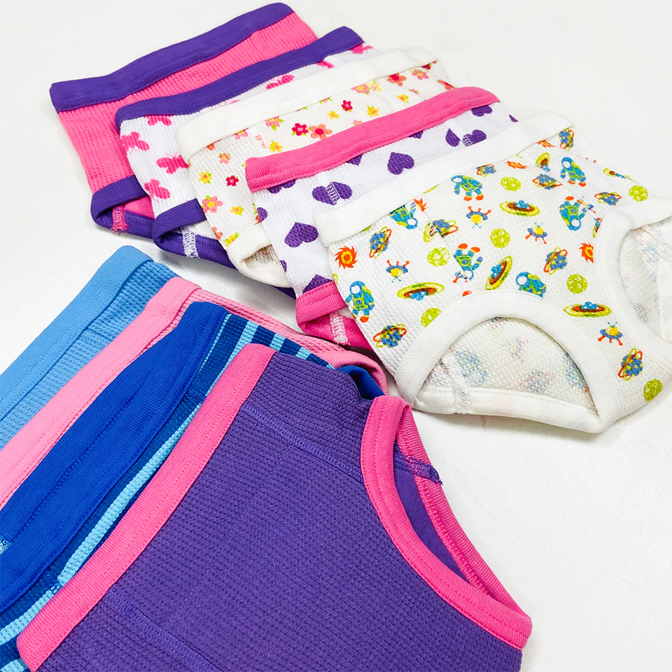 Toddler Baby Padded Reusable Potty Training Cotton Underpants - Image 19