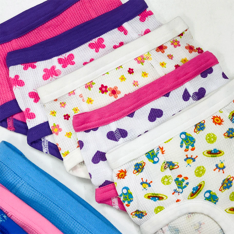 Toddler Baby Padded Reusable Potty Training Cotton Underpants - Image 7