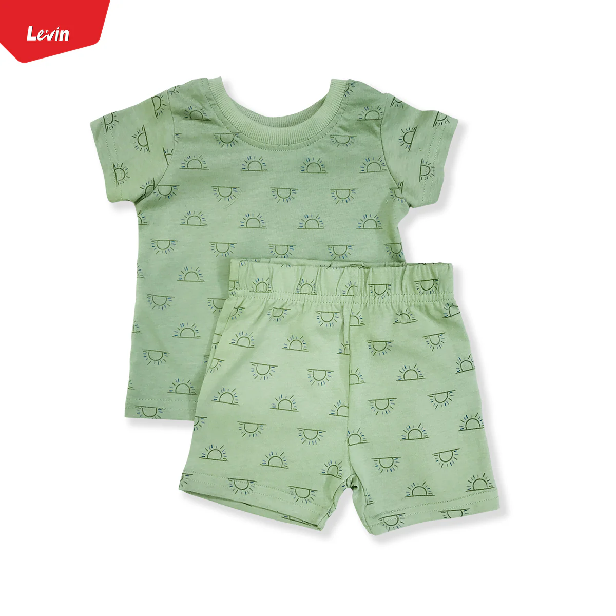 Toddler Baby’s Co-Ord  2 in 1 Summer Cotton Short Set - Image 4