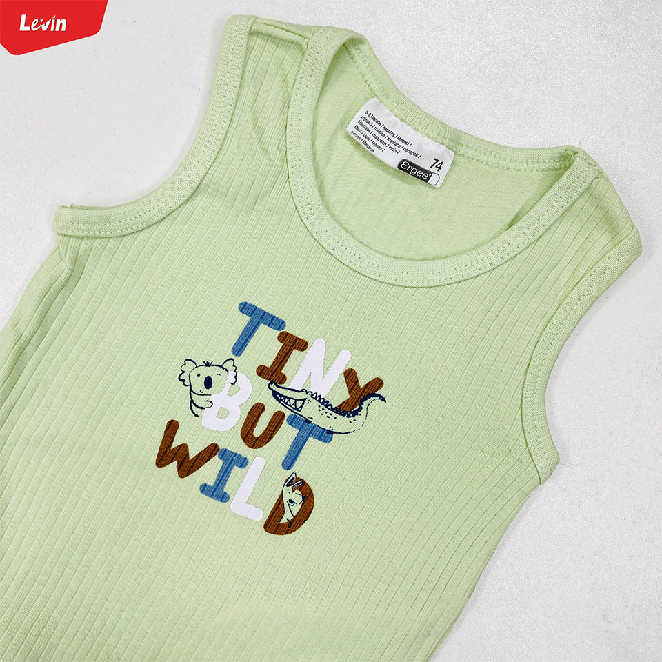 Toddler Baby Ribbed Sleeveless Cotton Romper - Image 9