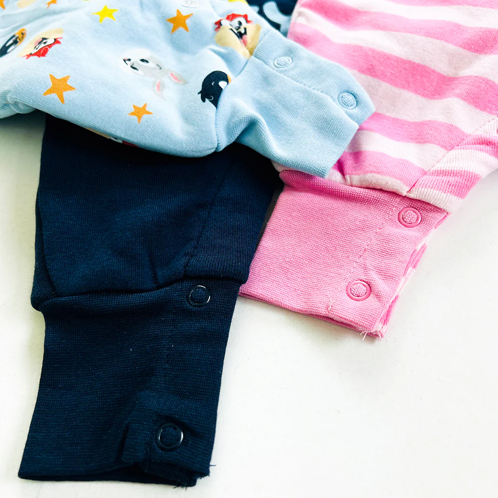 Toddler Baby Sleeveless Cotton Sleepsuit with Warm Padding - Image 10