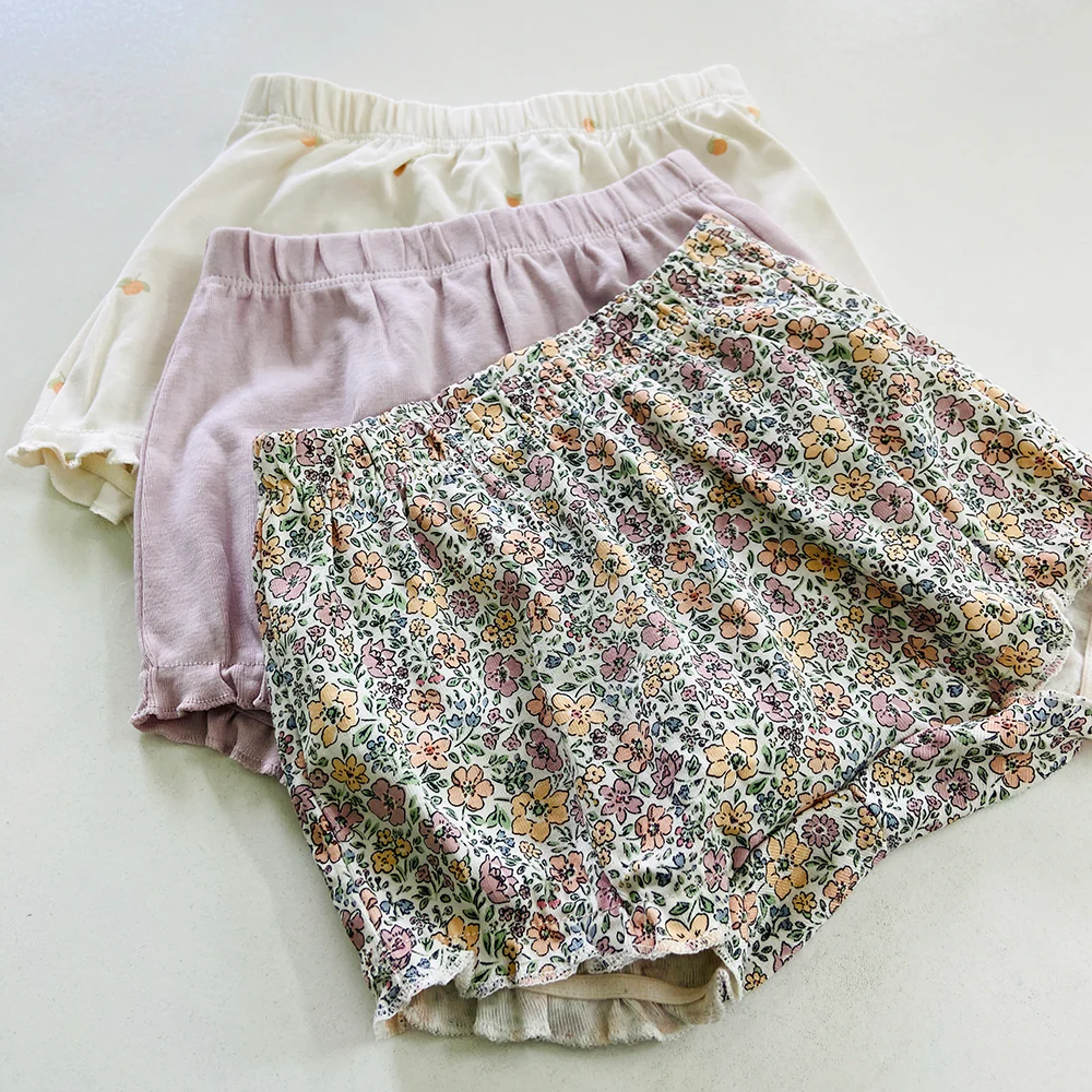 Toddler Baby Soft Cotton Jersey Elasticated Shorts - Image 3