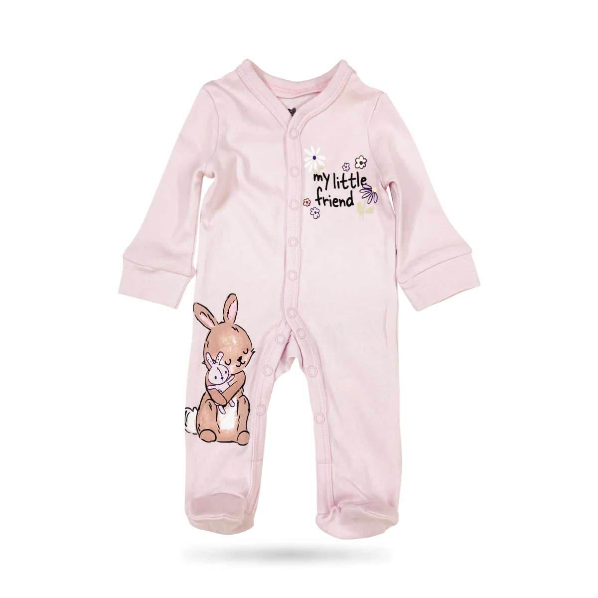 Toddler Baby Unisex Full Sleeve Cotton Full Body Romper - Image 10