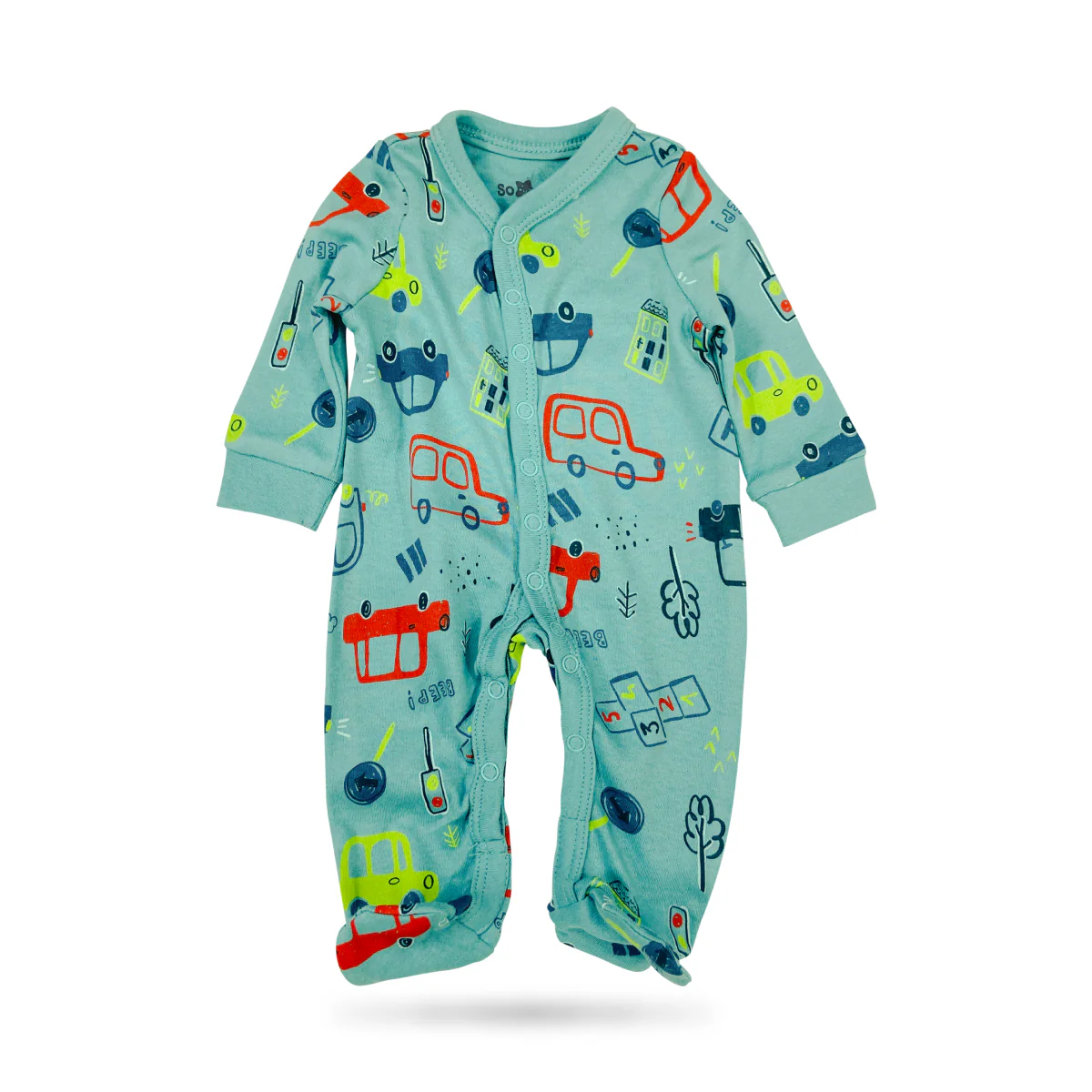 Toddler Baby Unisex Full Sleeve Cotton Full Body Romper - Image 16