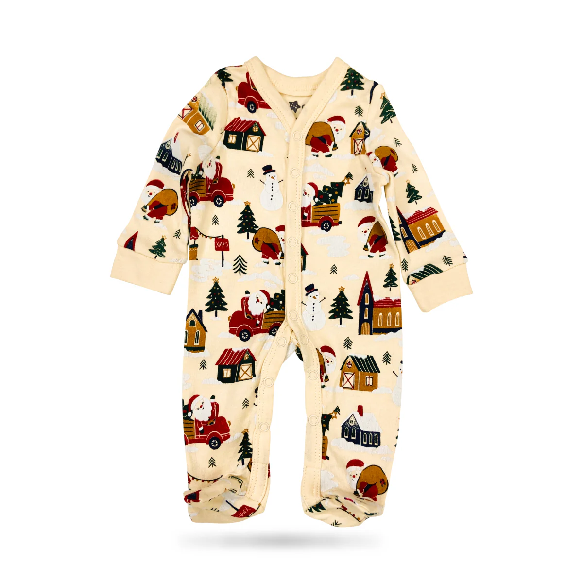 Toddler Baby Unisex Full Sleeve Cotton Full Body Romper - Image 17