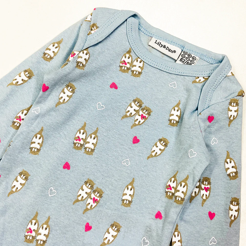 Toddler Baby Unisex Organic Cotton Full Sleeve Romper - Image 3