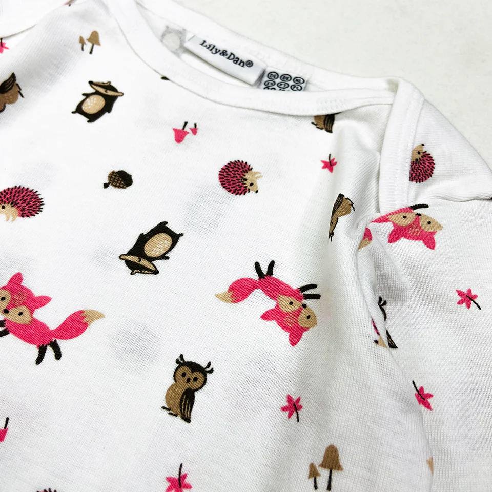 Toddler Baby Unisex Organic Cotton Full Sleeve Romper - Image 5
