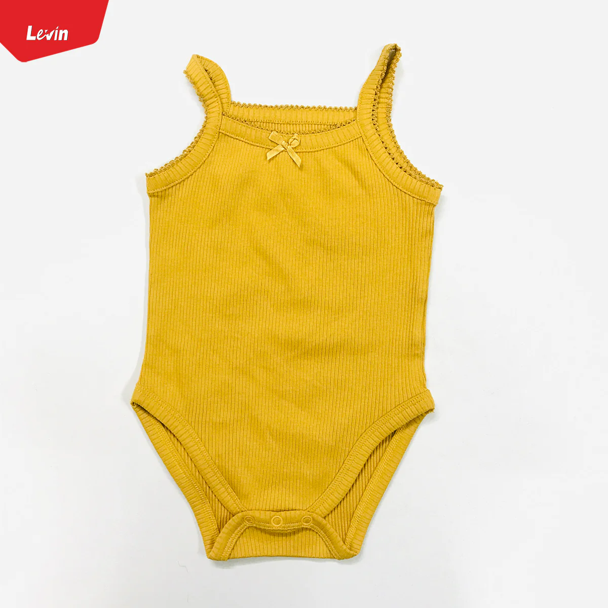 Toddler Kids Multicolor 3 - 24 Month Organic Cotton Sleeveless Rompers - Image 10