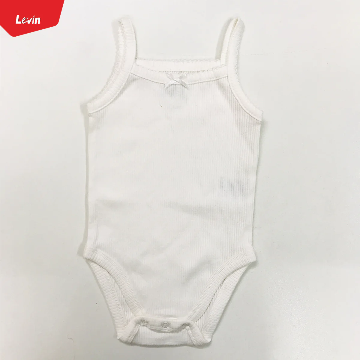 Toddler Kids Multicolor 3 - 24 Month Organic Cotton Sleeveless Rompers - Image 7