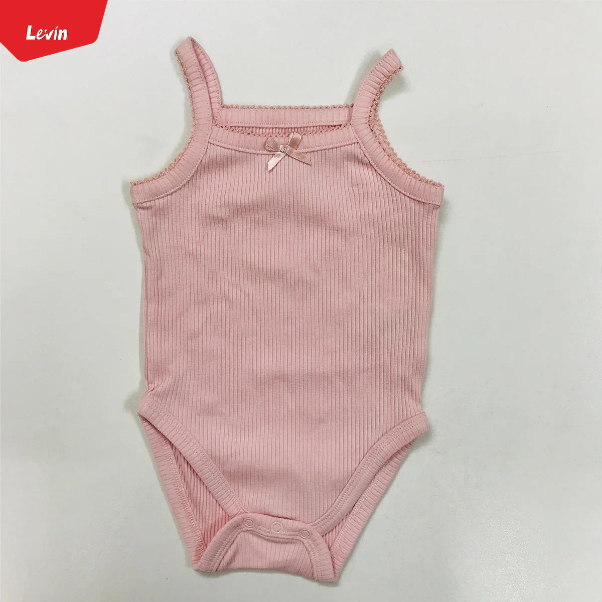 Toddler Kids Multicolor 3 - 24 Month Organic Cotton Sleeveless Rompers - Image 8