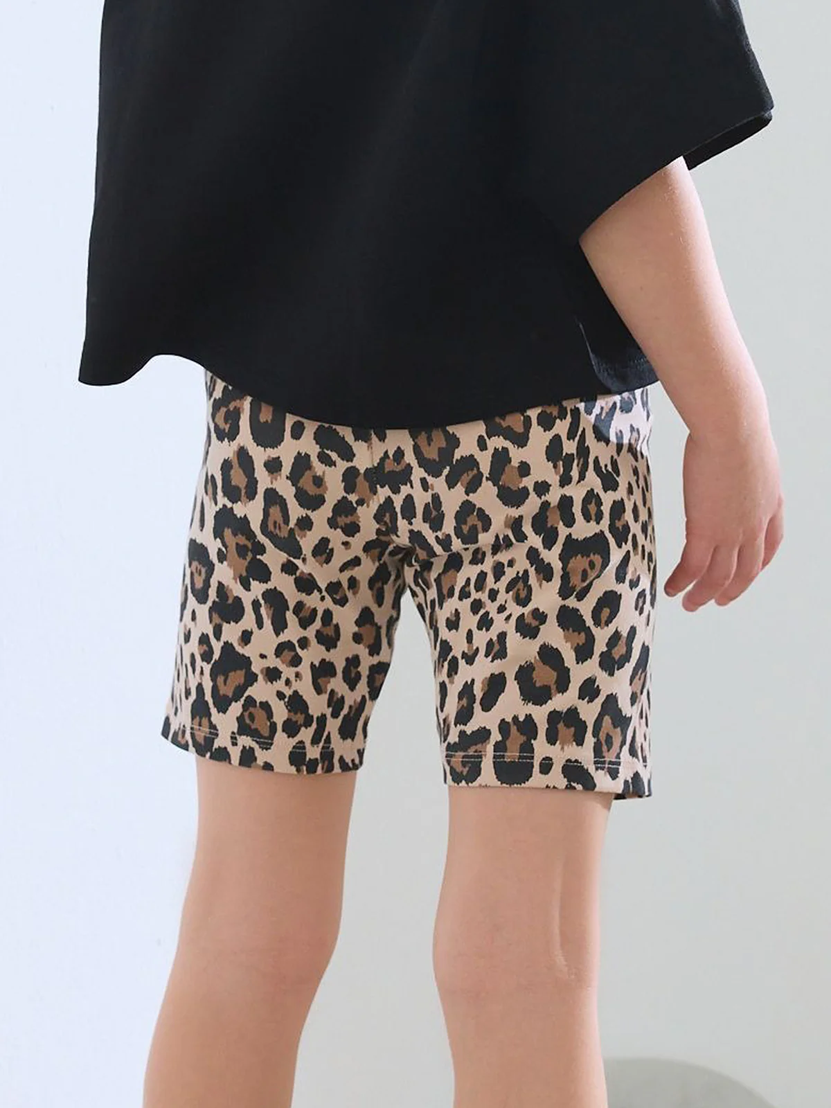 Pack of 3 Toddlers and Young Girls Cotton Cycle Shorts - Image 12