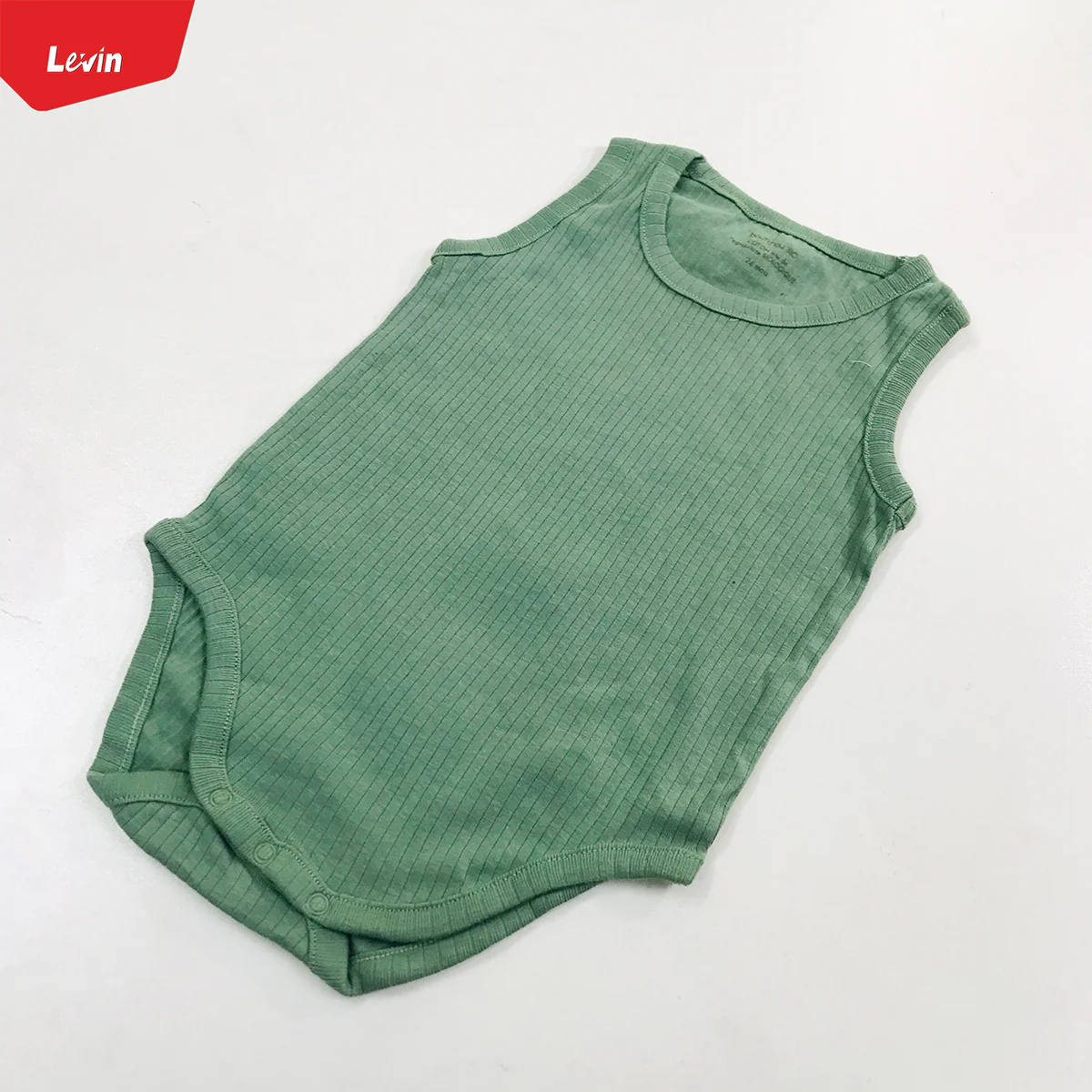 Unisex Baby Organic Cotton Sleeveless Camisole Romper - Image 10