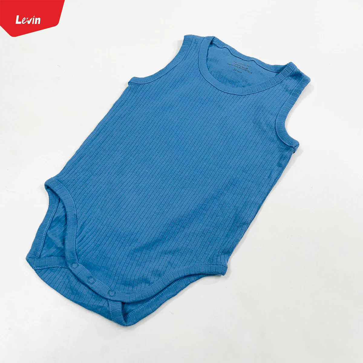 Unisex Baby Organic Cotton Sleeveless Camisole Romper - Image 7