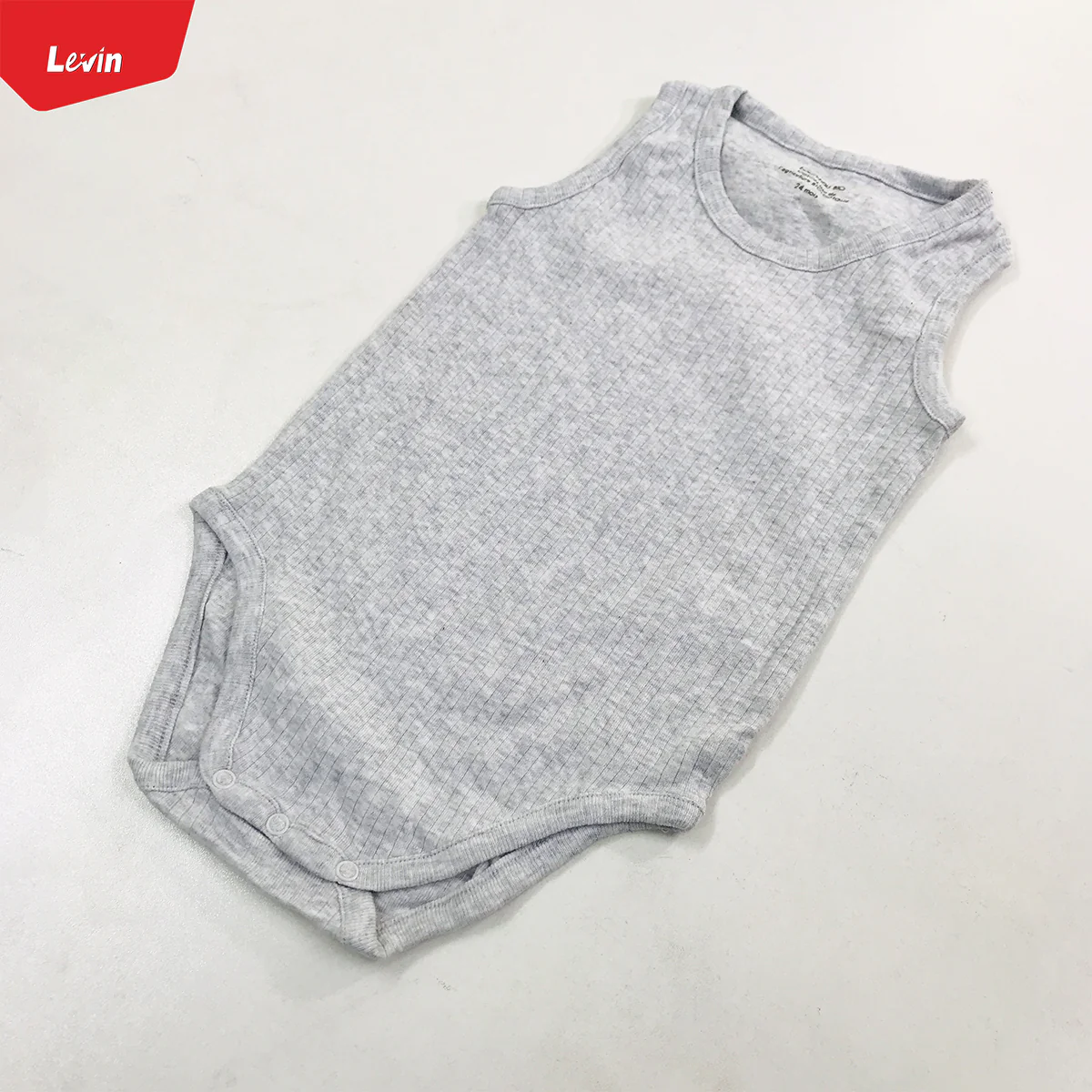 Unisex Baby Organic Cotton Sleeveless Camisole Romper - Image 8