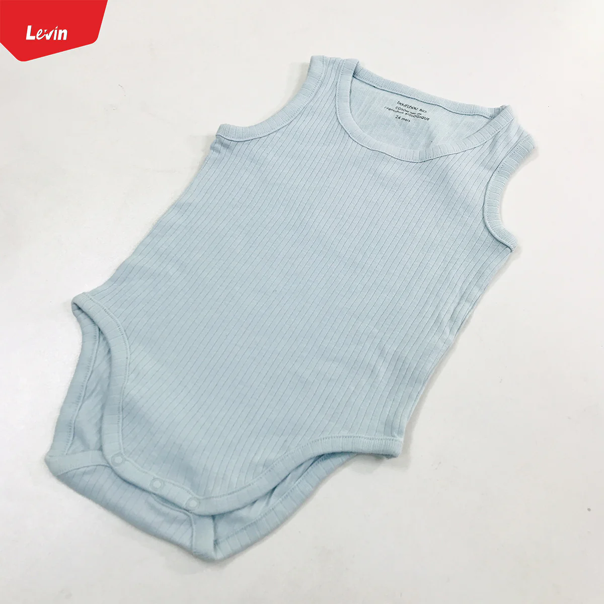 Unisex Baby Organic Cotton Sleeveless Camisole Romper - Image 9