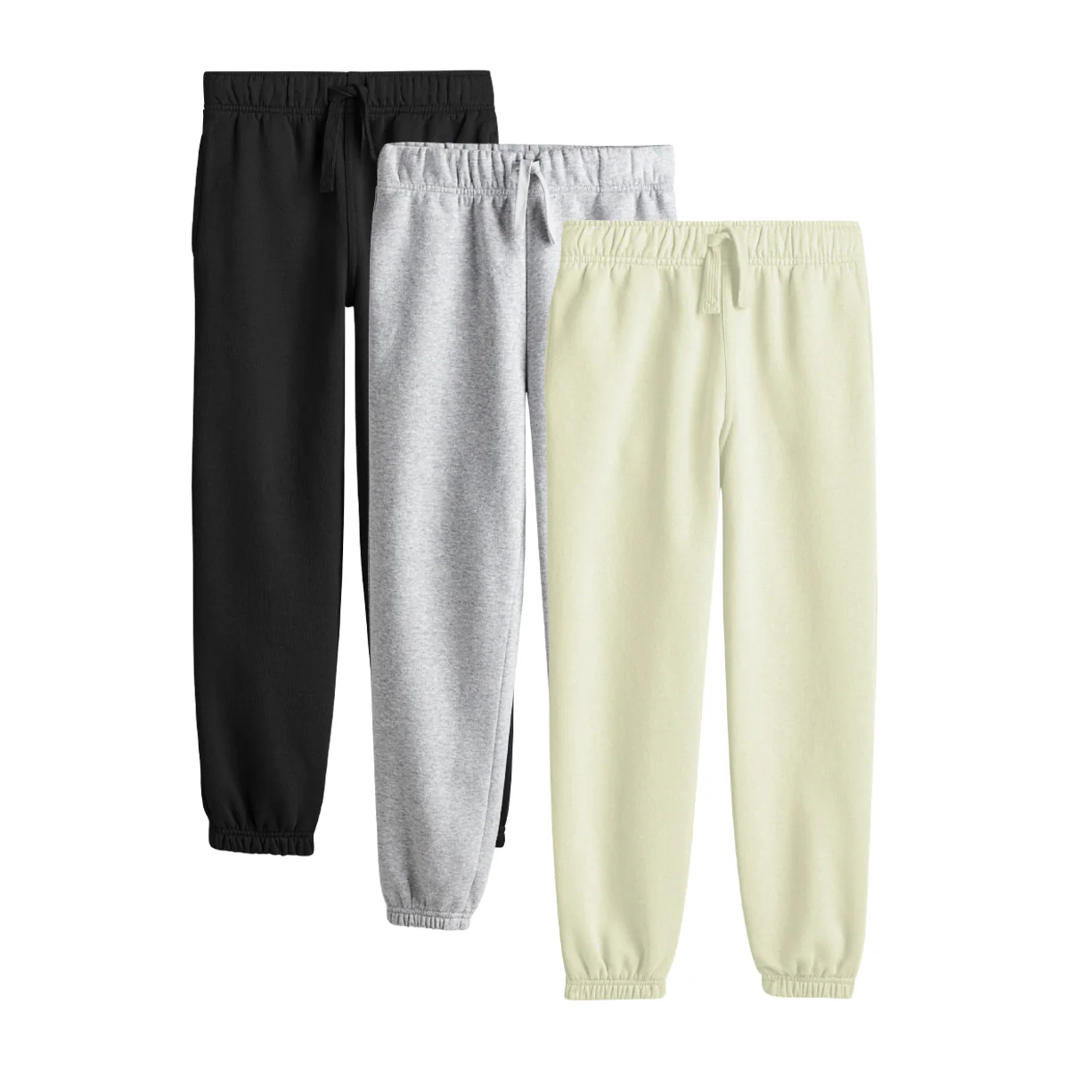 Kids Soft Cotton Long Leg Jogger Trouser