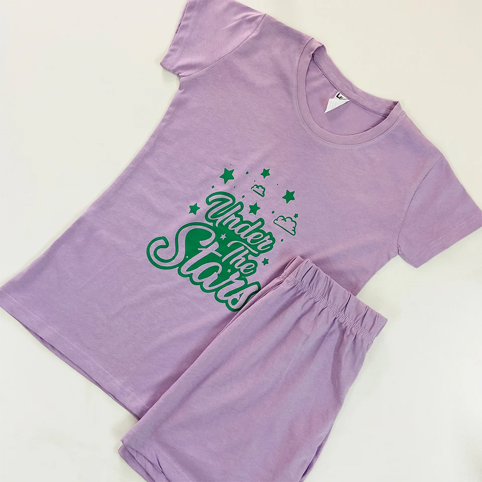 Women 2 Pcs Short Pajama Set - Image 14
